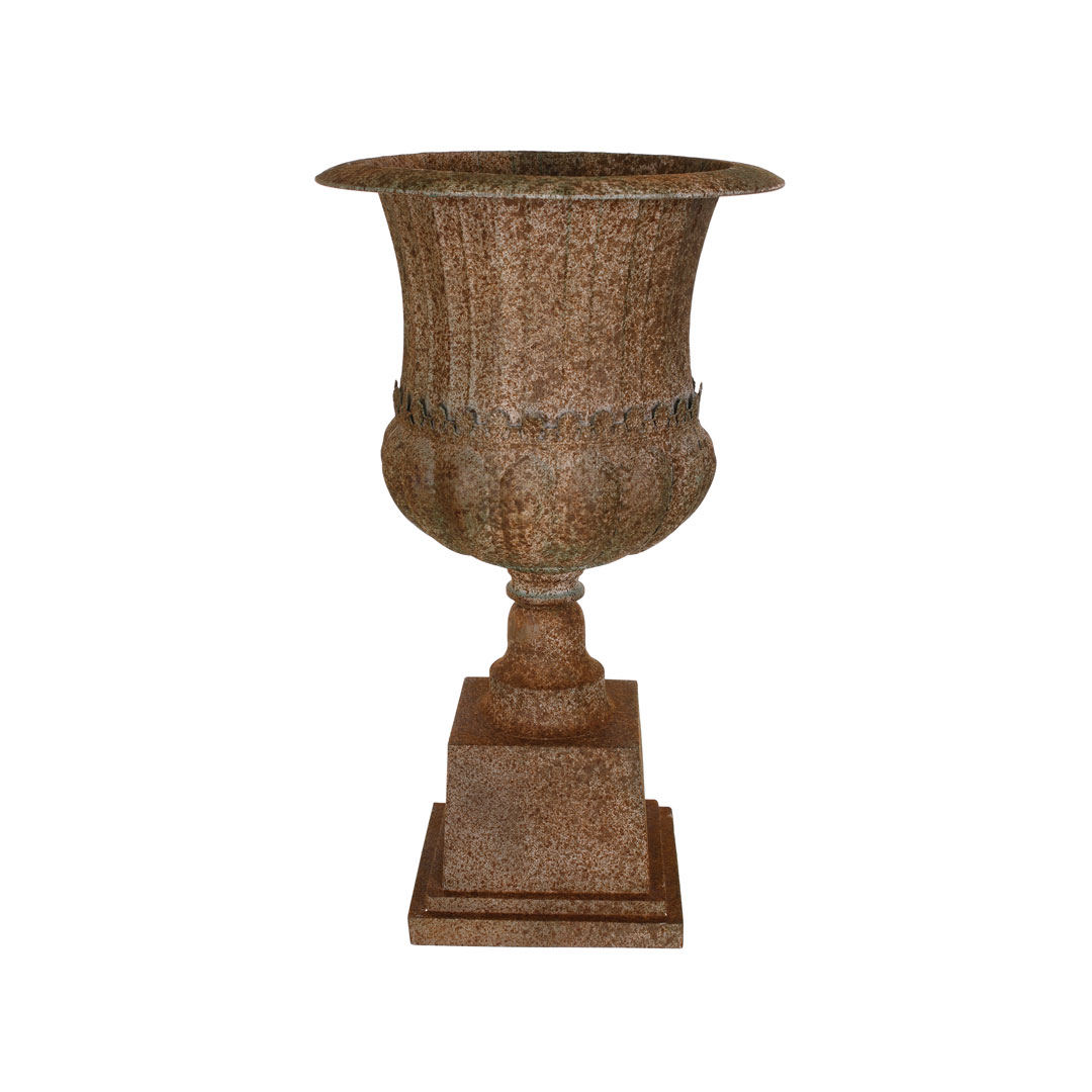99035005-93.jpg COPA BASE CUADRADA LATON 73CM *VINTAGE