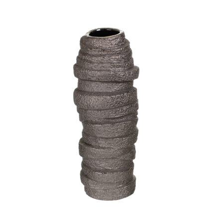 JARRON 40CM ACORCHADO (C602944-1) *PLATA