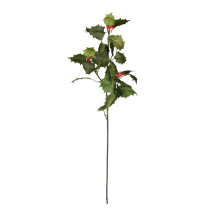 VARA ACEBO 76CM (10) *ROJO