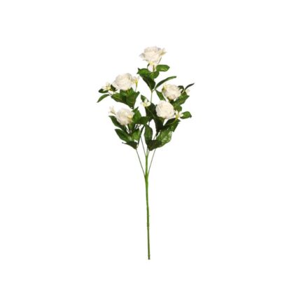 VARA ROSAS ARTIFICIAL 80CM *CREMA