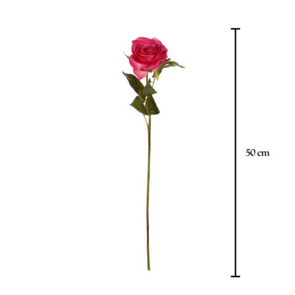 VARA ROSA 54CM *FUXIA