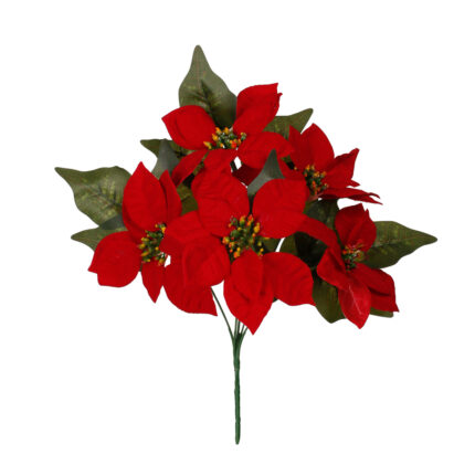 POINSETTIA X5 34CM