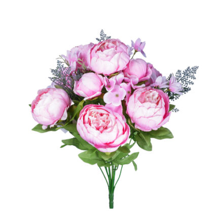 R.PEONIAS Y ASTER 50CM